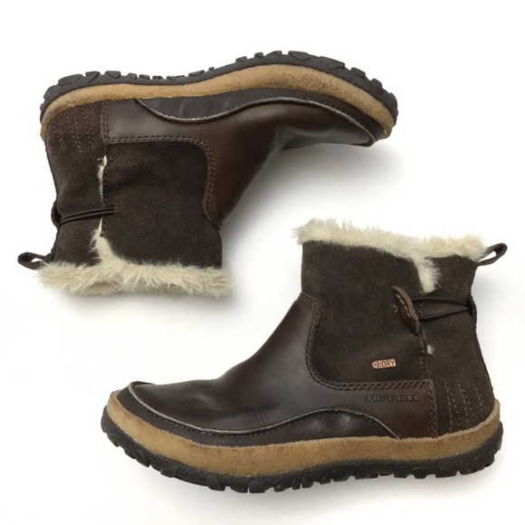 Merrell Shoes - Merrell Tremblant Leather Pull On Snow Boots